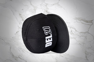 Del 27 Leather Snapback