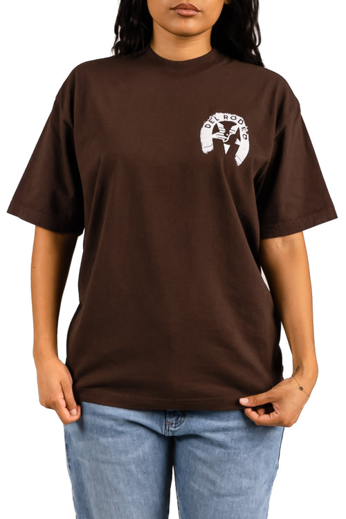 BROWN RODEO TEE