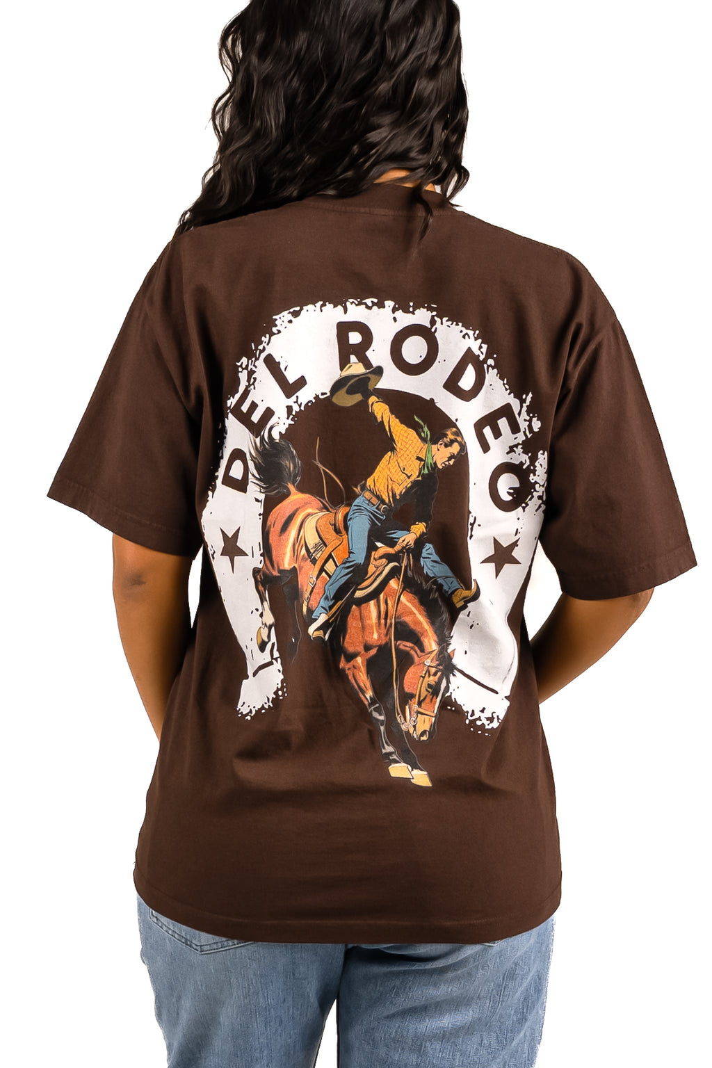 BROWN RODEO TEE