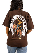BROWN RODEO TEE