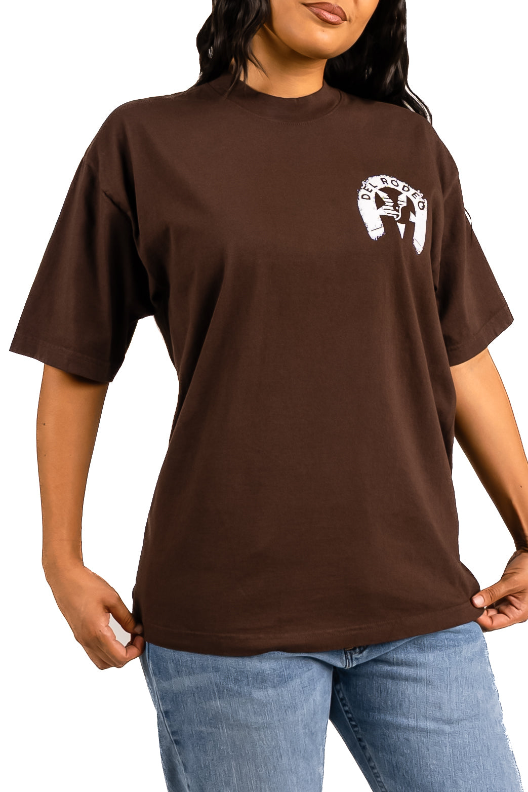 BROWN RODEO TEE
