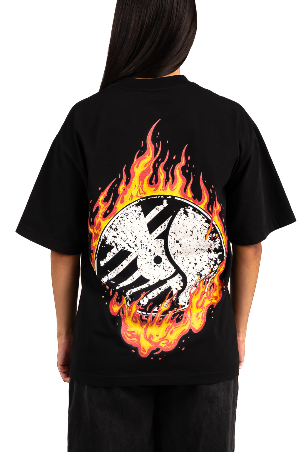 BURNOUT CREST TEE
