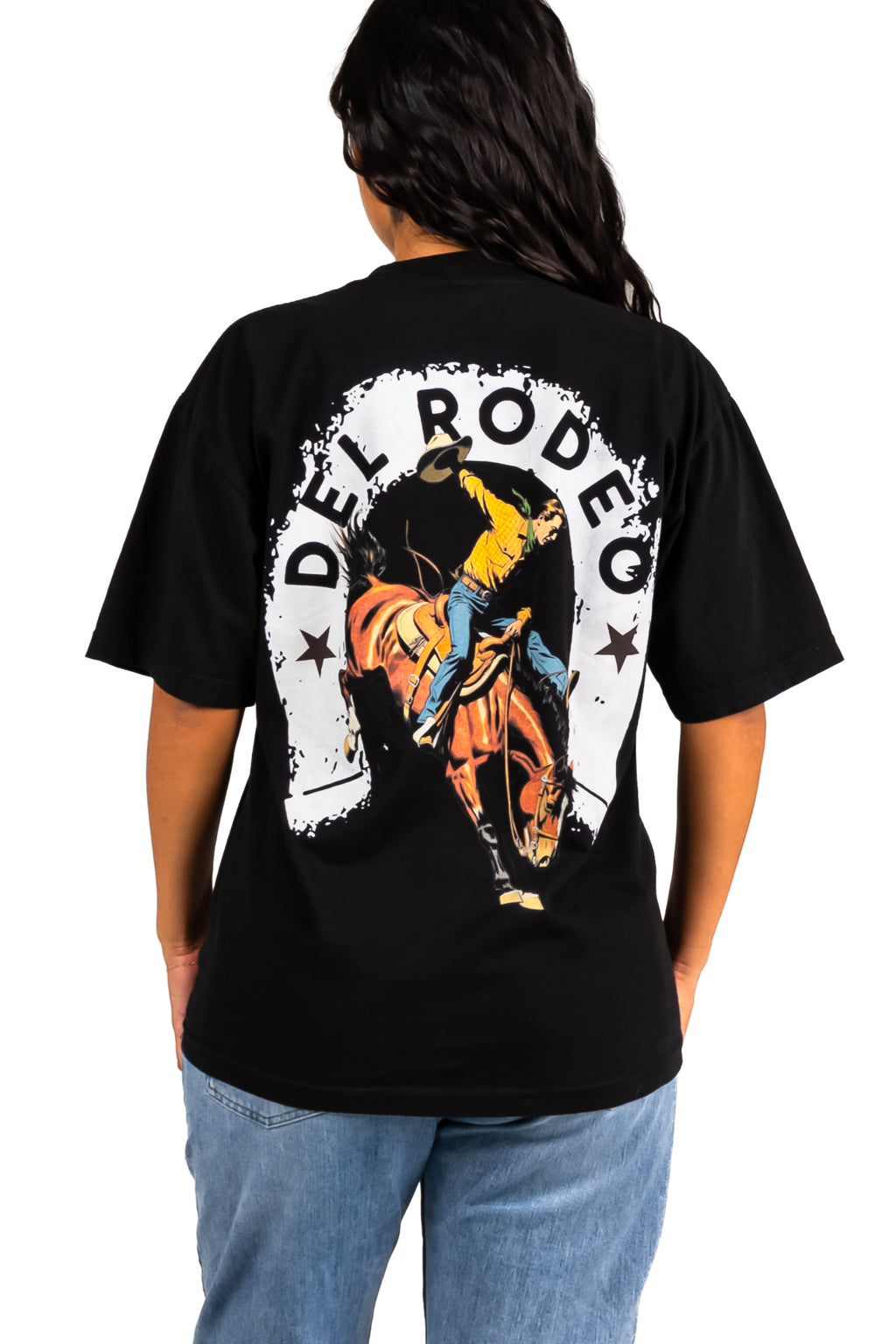 BLACK RODEO TEE