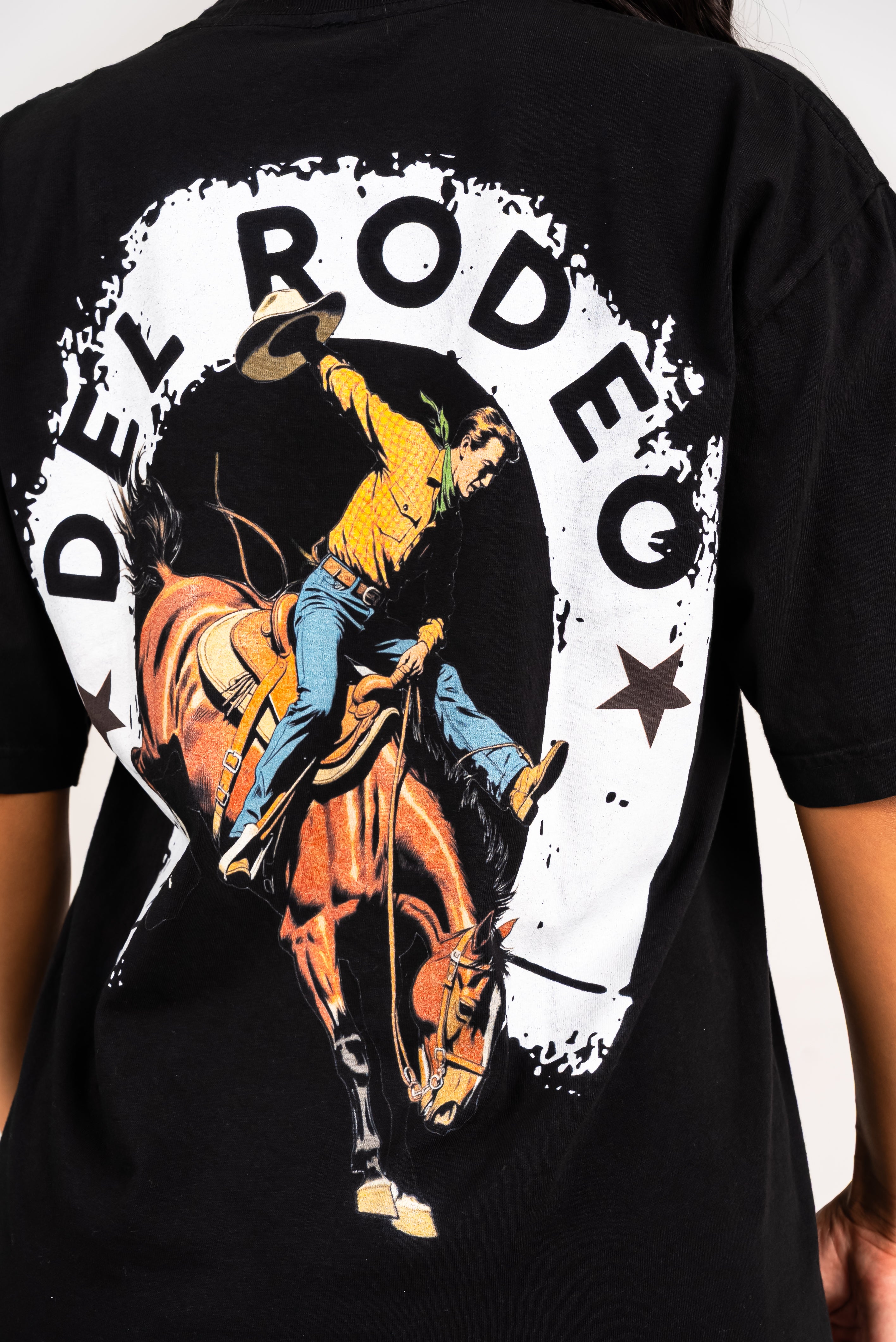 BLACK RODEO TEE
