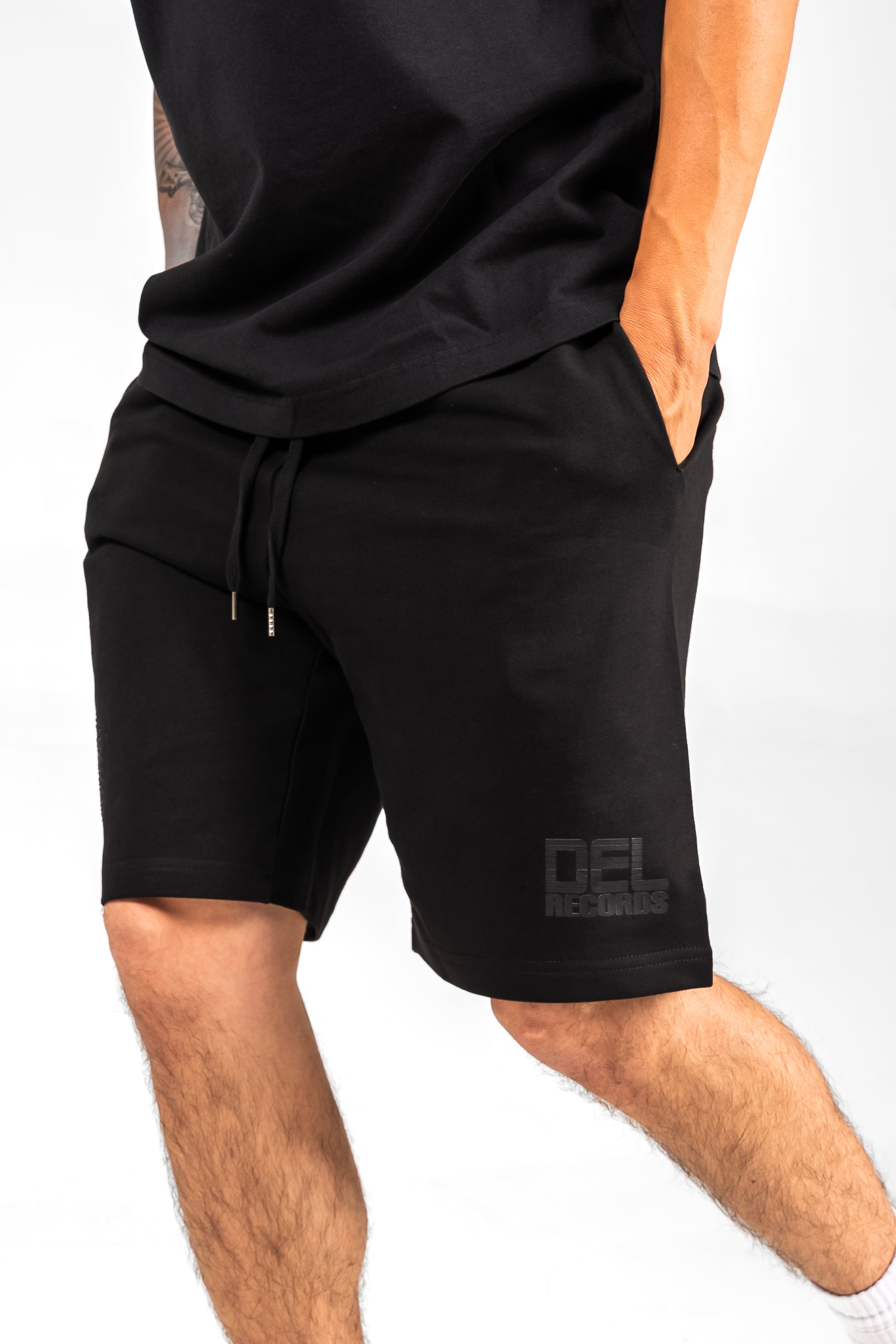 Rhinestone Burst Shorts