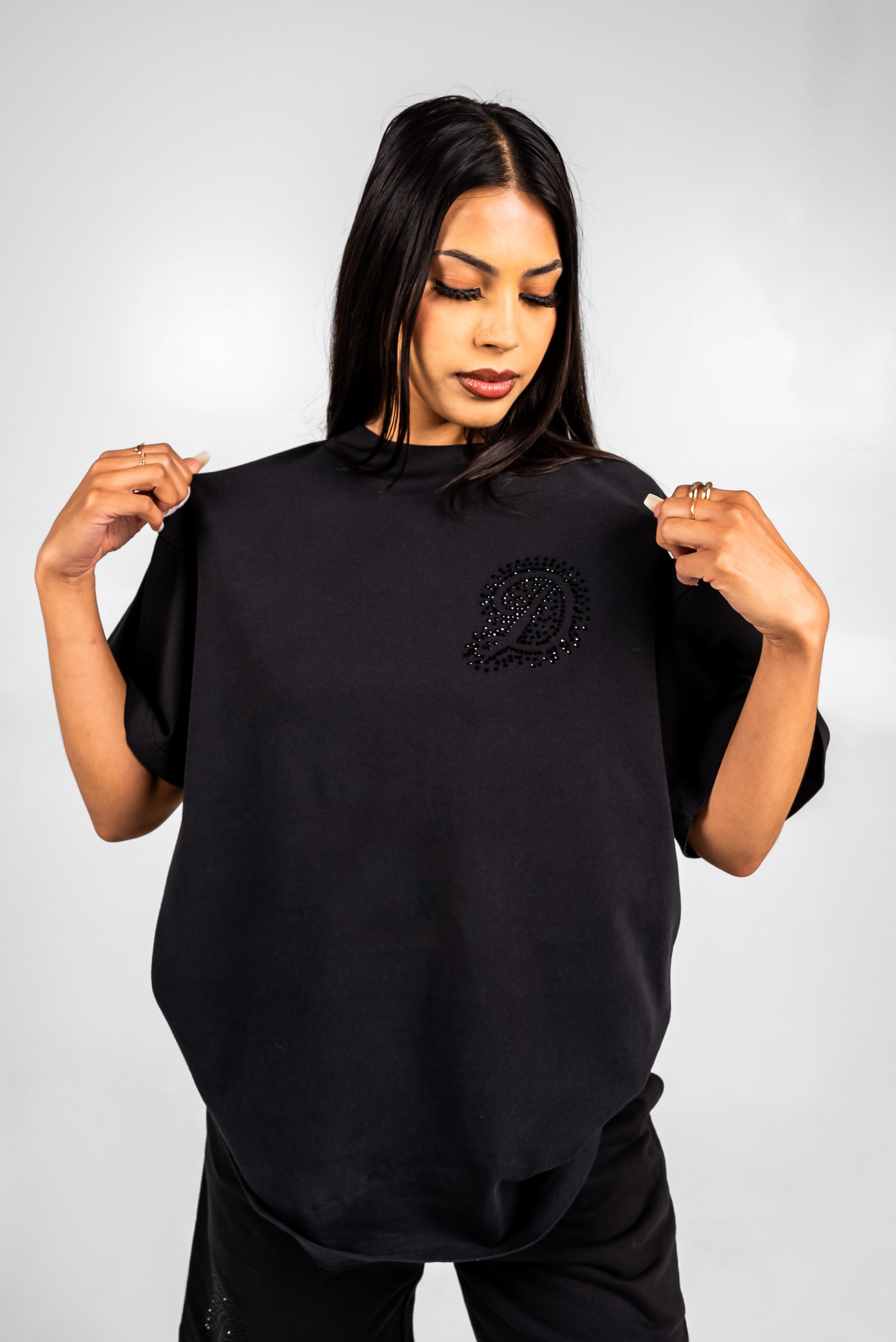 Rhinestone Burst Tee