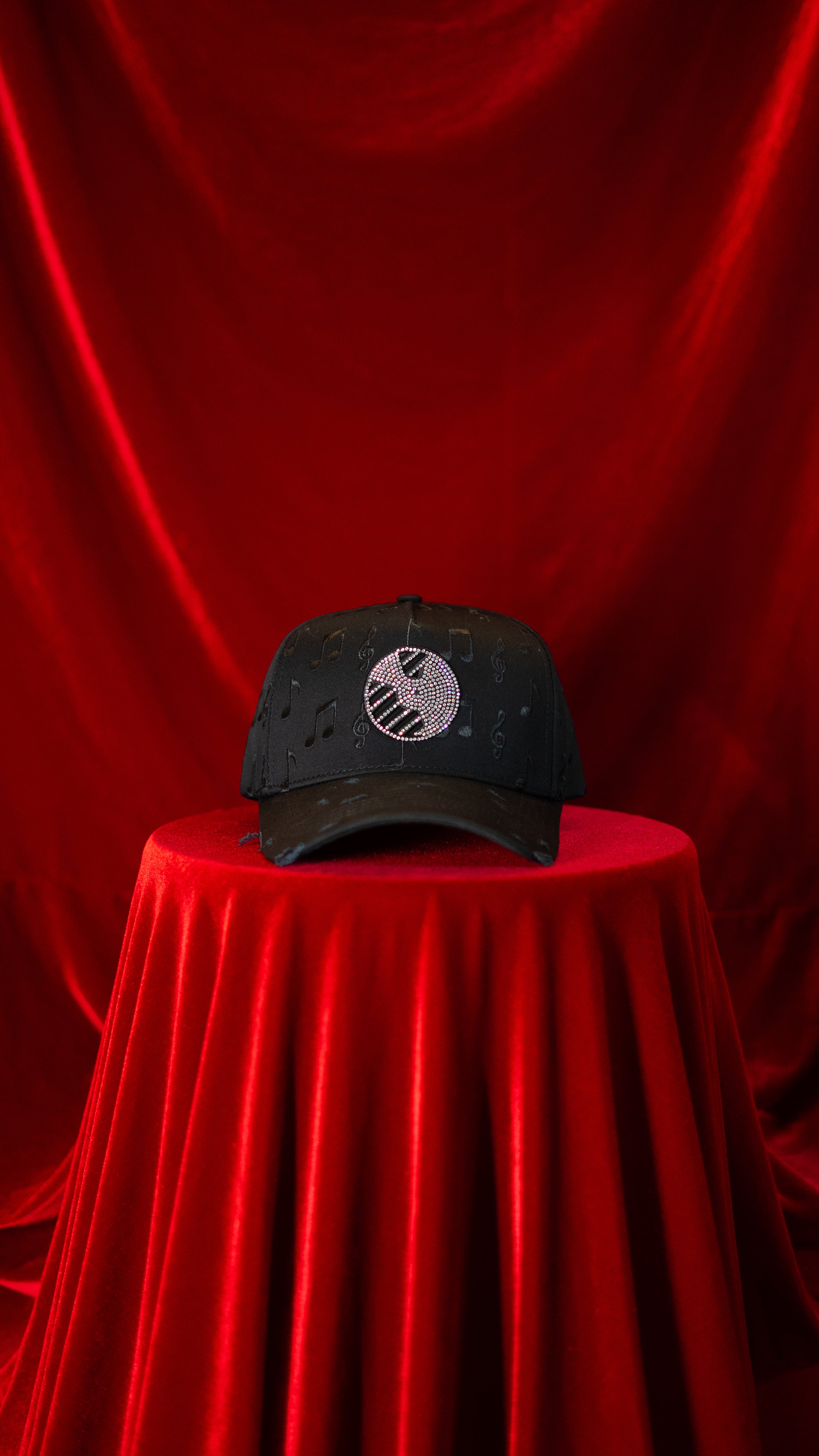 MUSIC RECORDS HAT