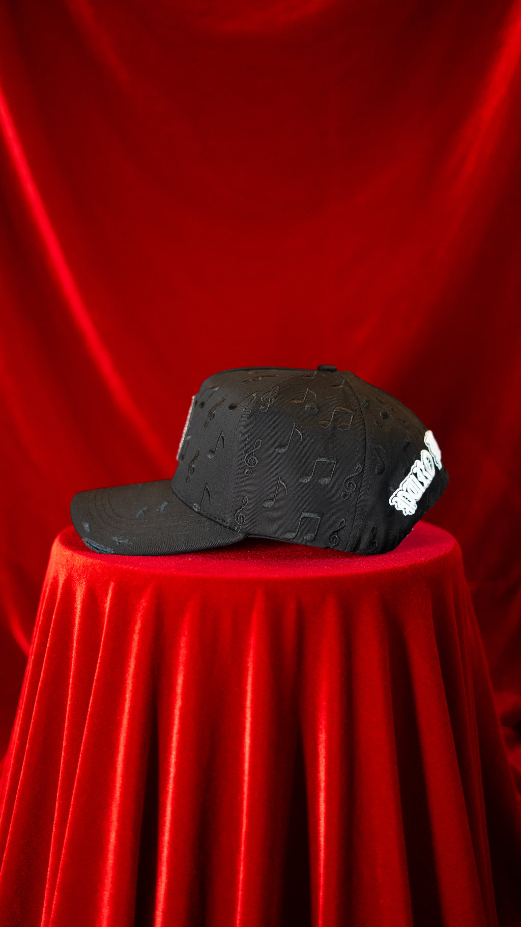 MUSIC RECORDS HAT