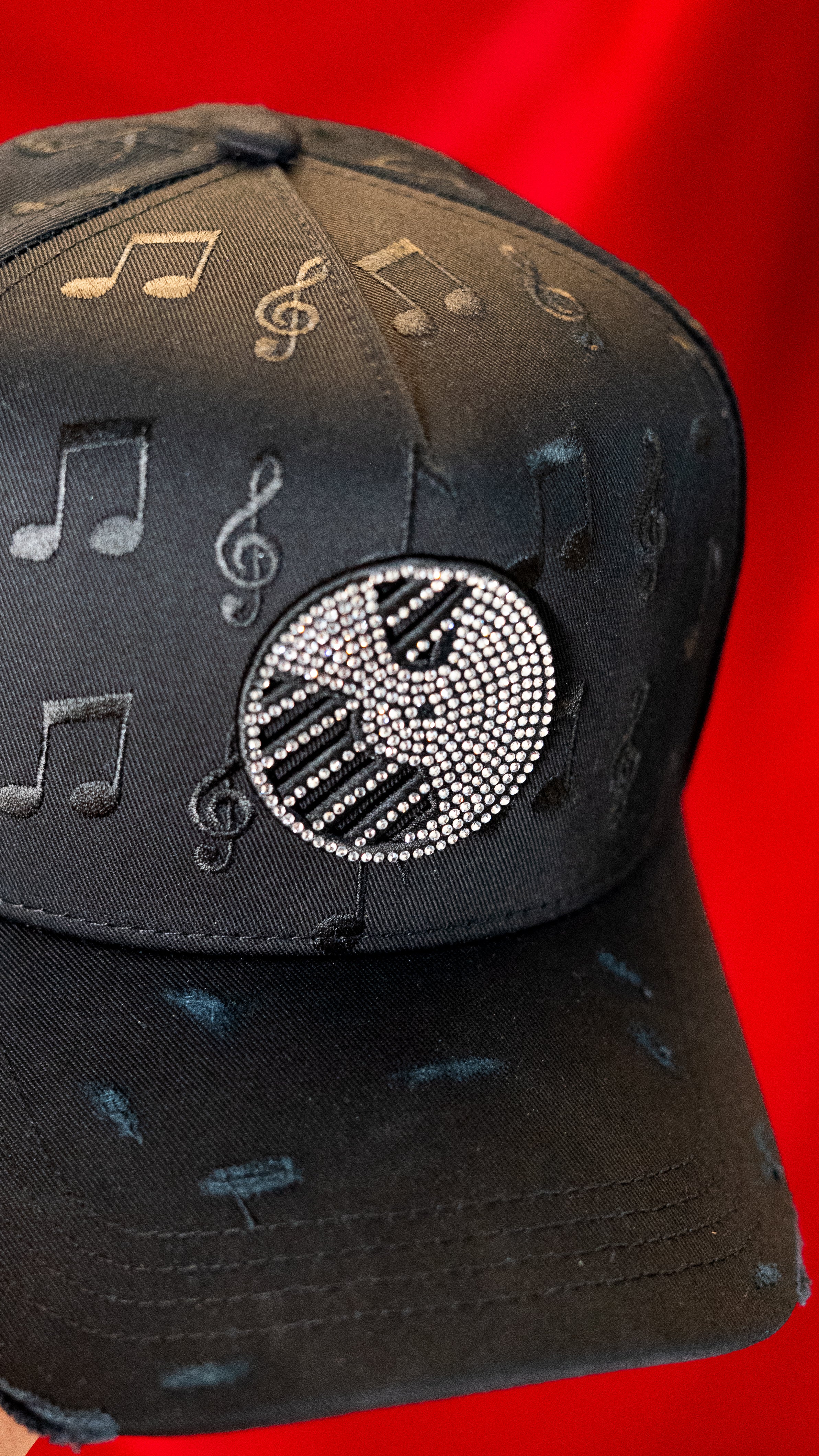 MUSIC RECORDS HAT