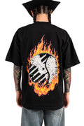 BURNOUT CREST TEE