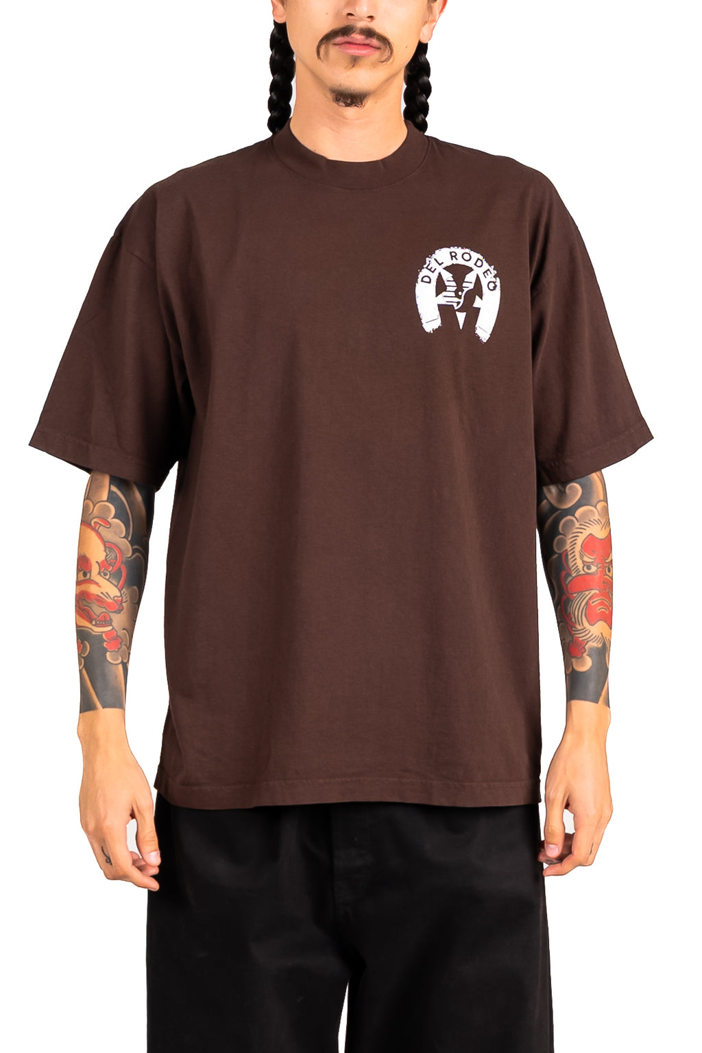 BROWN RODEO TEE