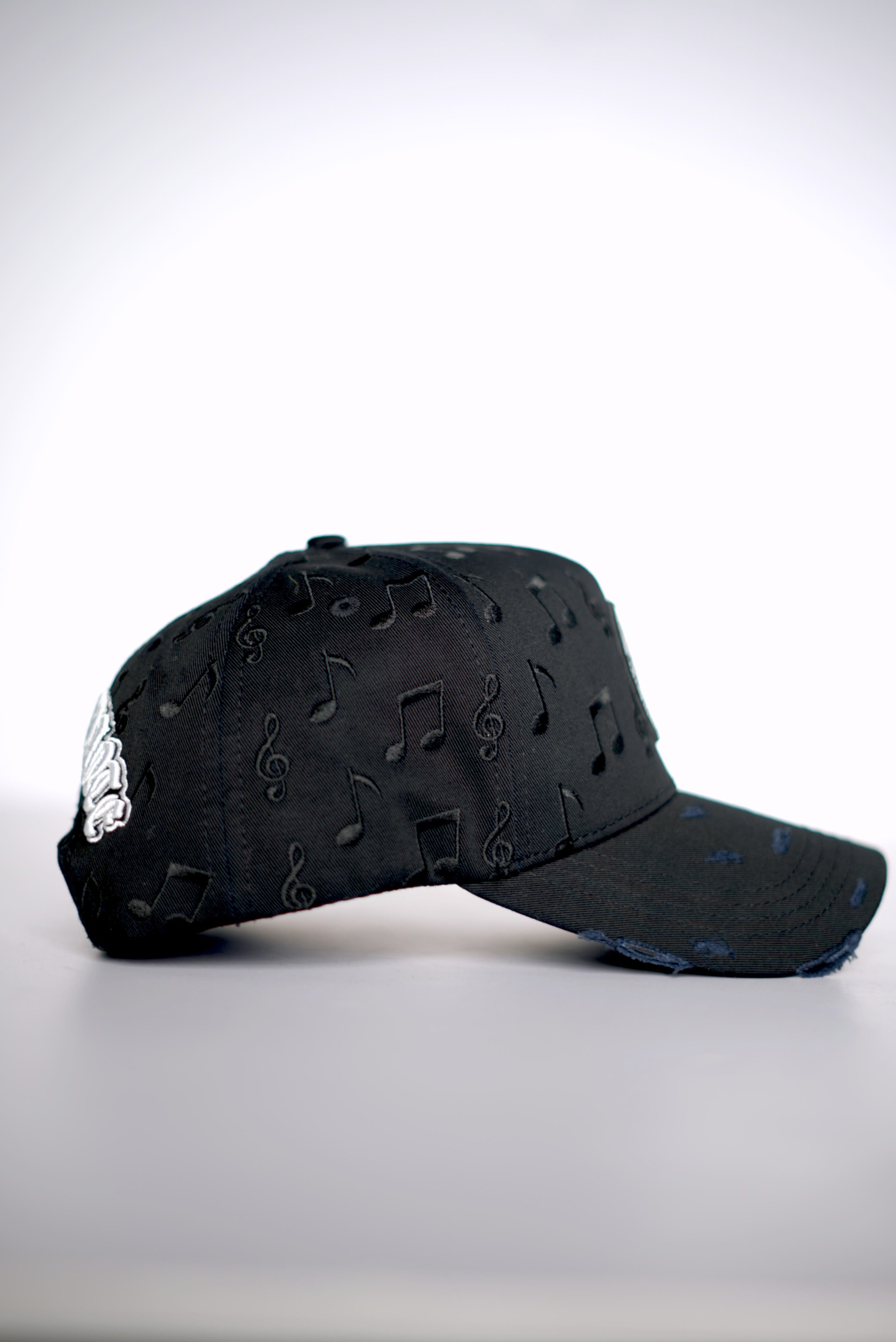 MUSIC RECORDS HAT